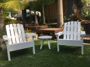 Hamptons White Chair - Image 2